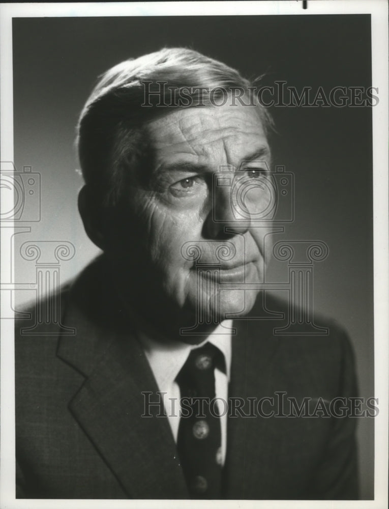 1955 Press Photo David Wayne, actor - Historic Images