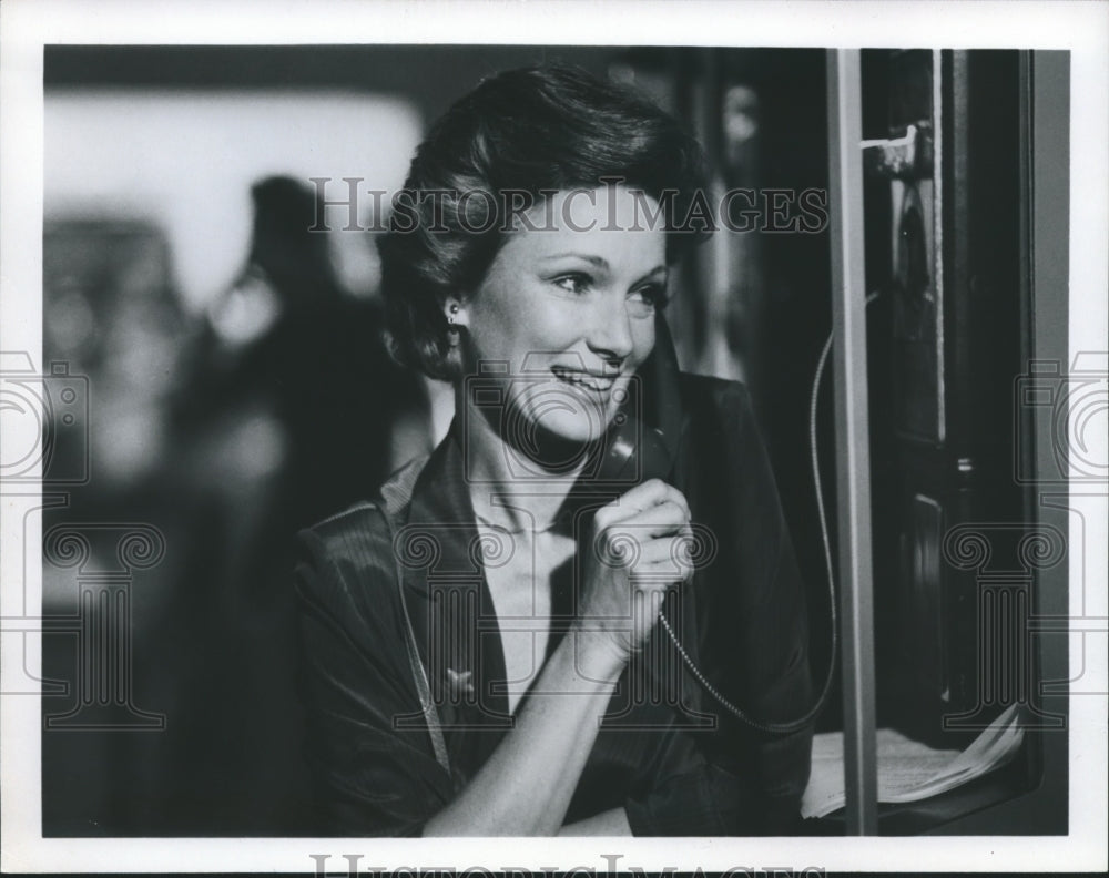 1979 Press Photo Yvette Mimieux, star of &quot;Disaster on the Coastliner,&quot; on ABC - Historic Images