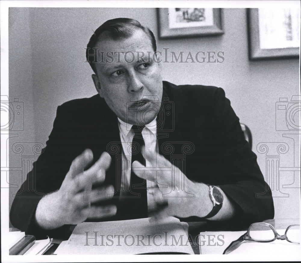1966 Press Photo Kenneth Luoto Consulting Psychologist Milwaukee - Historic Images