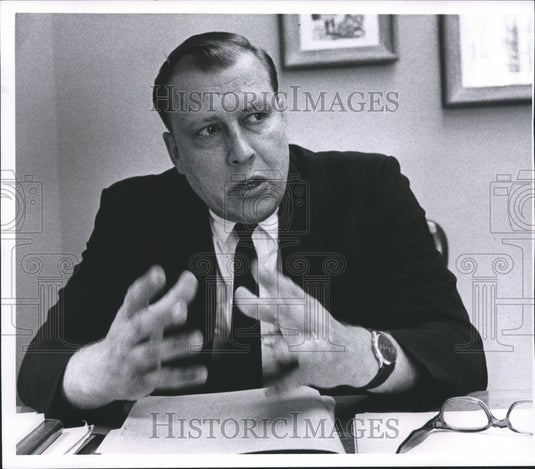 1966 Press Photo Kenneth Luoto Consulting Psychologist Milwaukee - Historic Images
