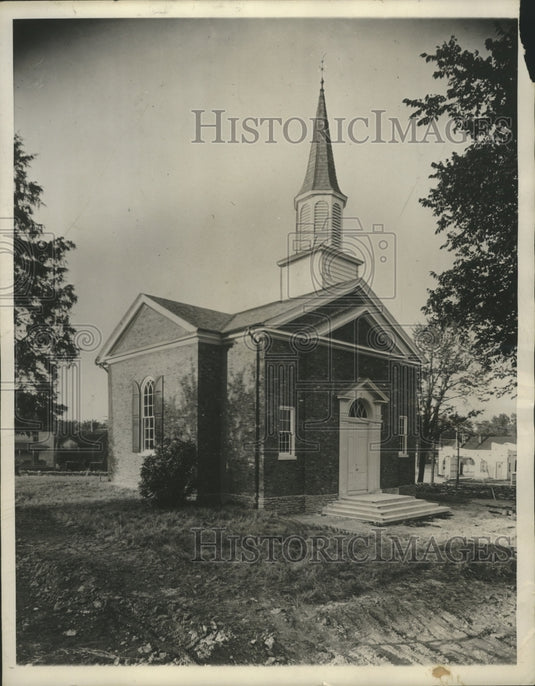 1931 Press Photo A shrine to the parents of Abraham Lincoln in Harrodsburg - Historic Images