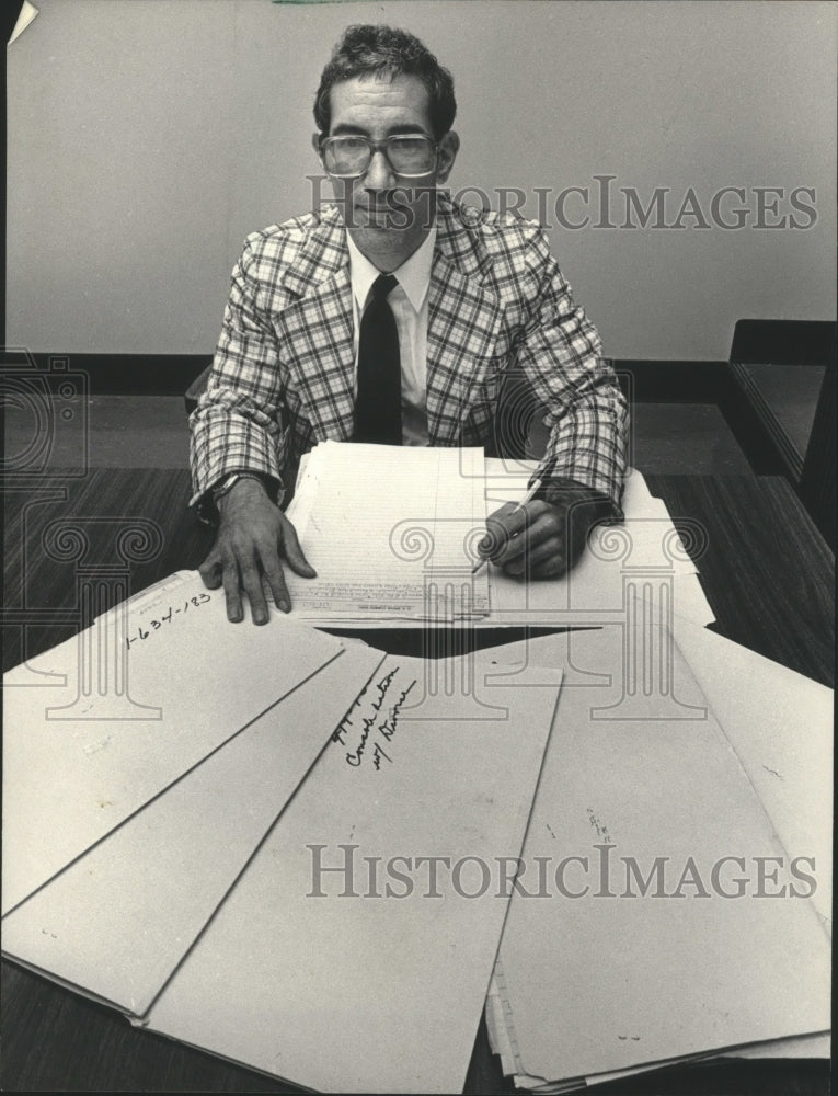 1984 Press Photo Milwaukee Assistant District Attorney Alan E. Love - Historic Images