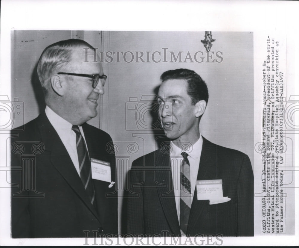 1957 Tristate Hospital Awards Edmund Fitzgerald Award of Merit-Historic Images