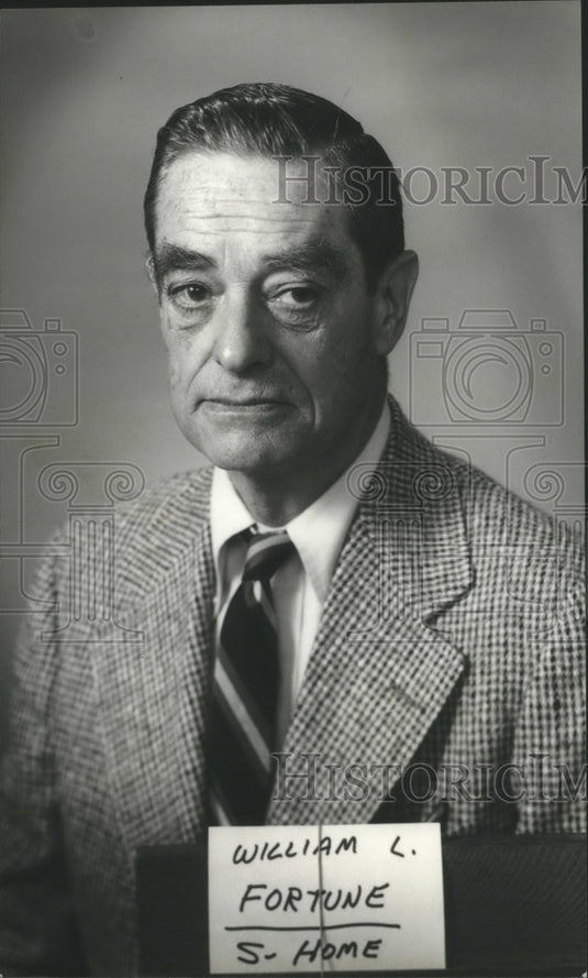 1979 Press Photo William Fortune, Author of "The Moment" - Historic Images