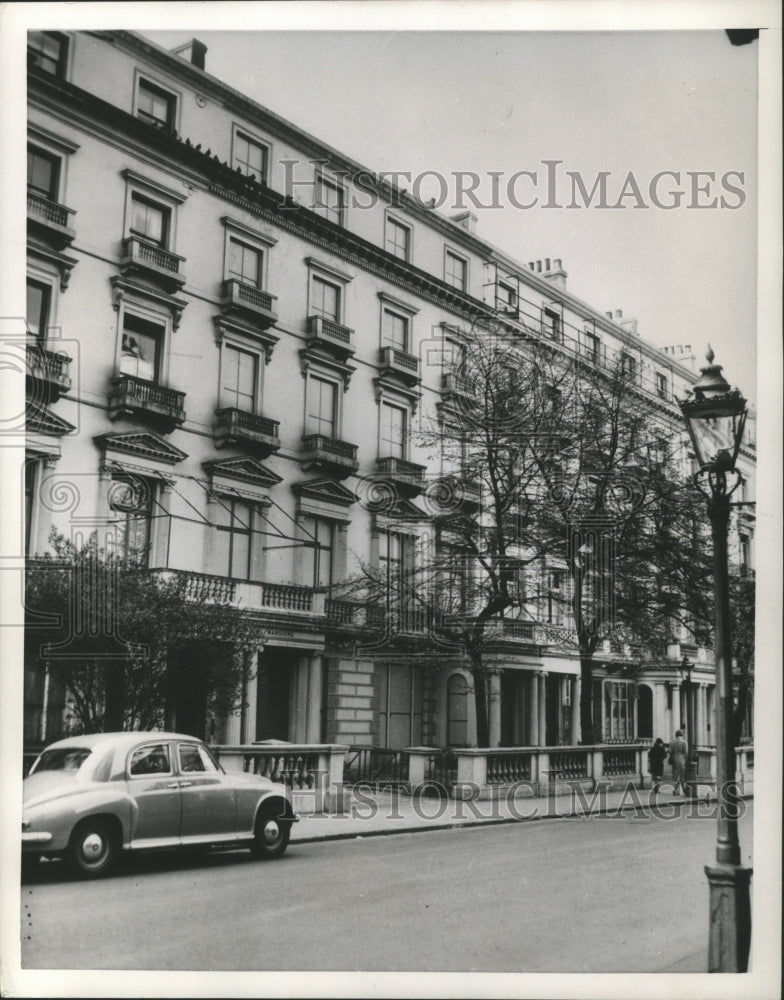 1952 Press Photo 23 and 24 Leinster Gardens, Bayswater Road, London England-Historic Images