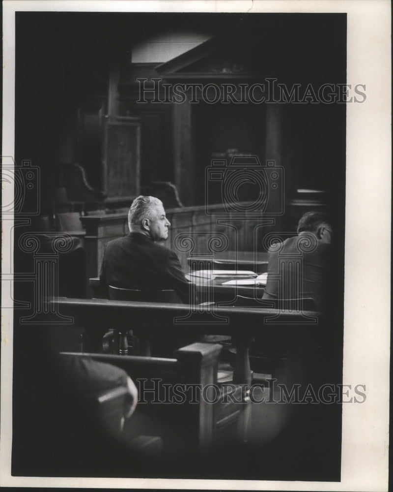 1966 Press Photo Raymond W. Fleming, deputy criminal court clerk - mjb11504 - Historic Images