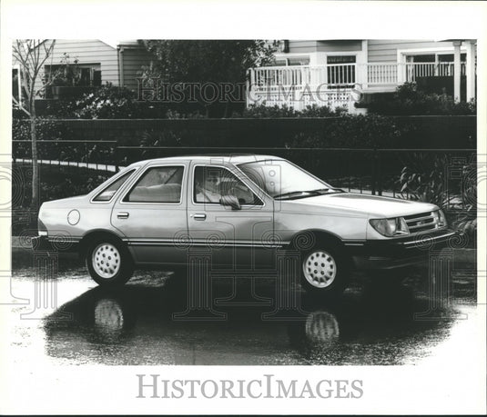1985 Press Photo 1985 Ford Tempo four-door sedan - mjb12086 - Historic Images