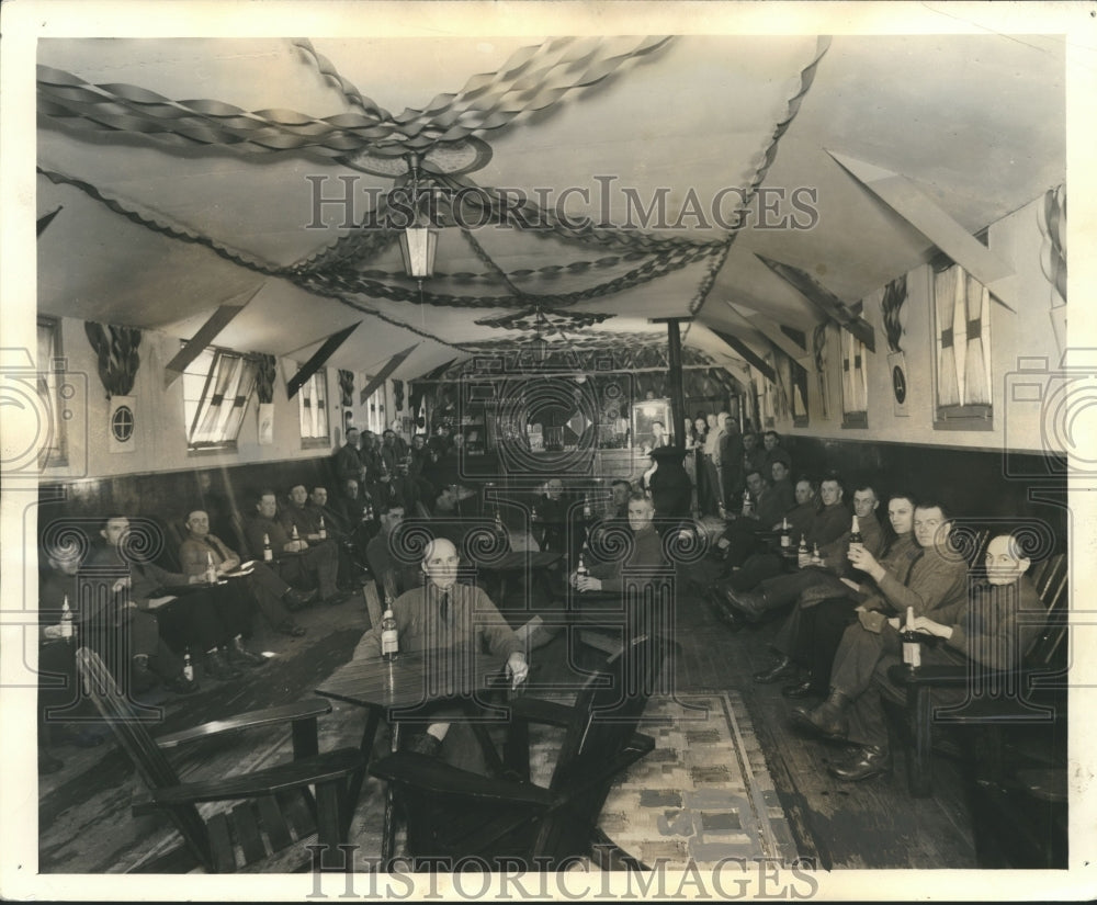 1937 Press Photo Camp Fox River, the CCC camp at Silver lake, Keupha county- Historic Images