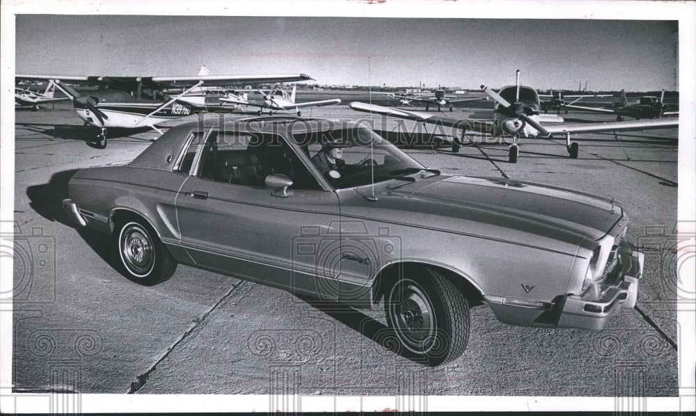 1974 Press Photo The Ford Mustang Ghia II, Almost a Muscle Car - mjb12372 - Historic Images