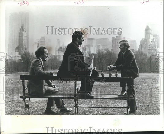 1968 Press Photo Prairie Camerata Charles Forbes, Anthony Pagano, Glenn Jacobson-Historic Images