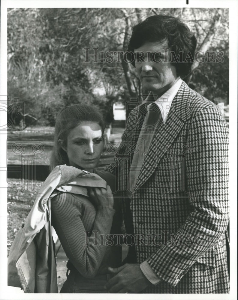 1978 Lane Bradbury and Murray MacLeod play in "Where's Houston?"-Historic Images