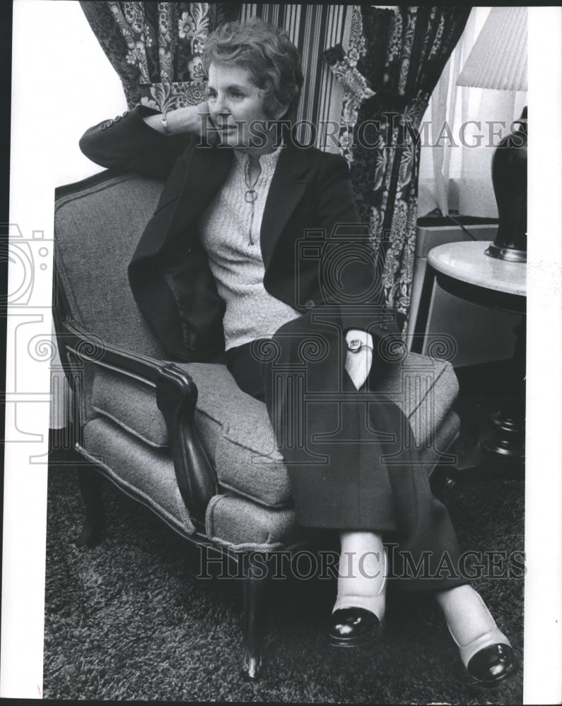 1975 Press Photo Eleanor McGovern, wife of George McGovern - mjb13227 - Historic Images