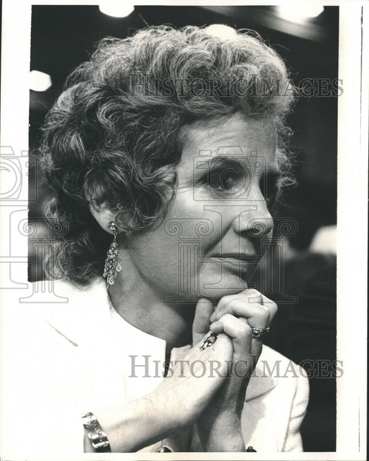 1972 Press Photo Presidential Candidate George McGovern's Wife, Eleanor McGovern - Historic Images