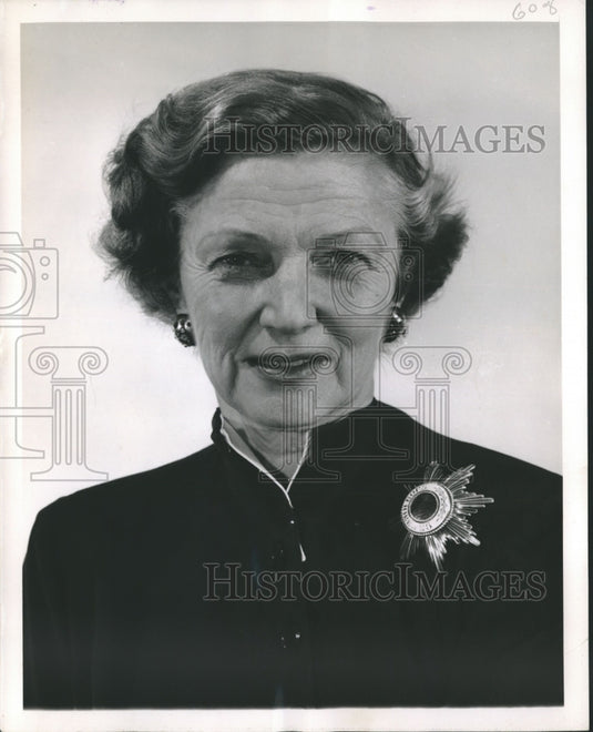 1963 Press Photo Irene Castle once part of the world's best loved dance team - Historic Images