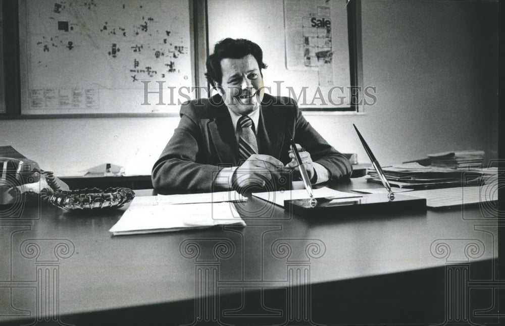 1975 Press Photo James McGillis, employee at the County Institutions, Milwaukee - Historic Images