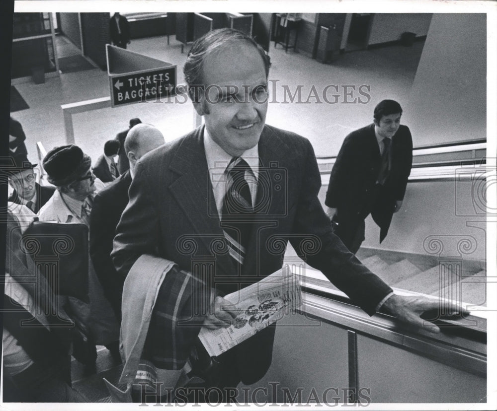 1972 Press Photo Senator George McGovern, Presidential Candidate - Historic Images