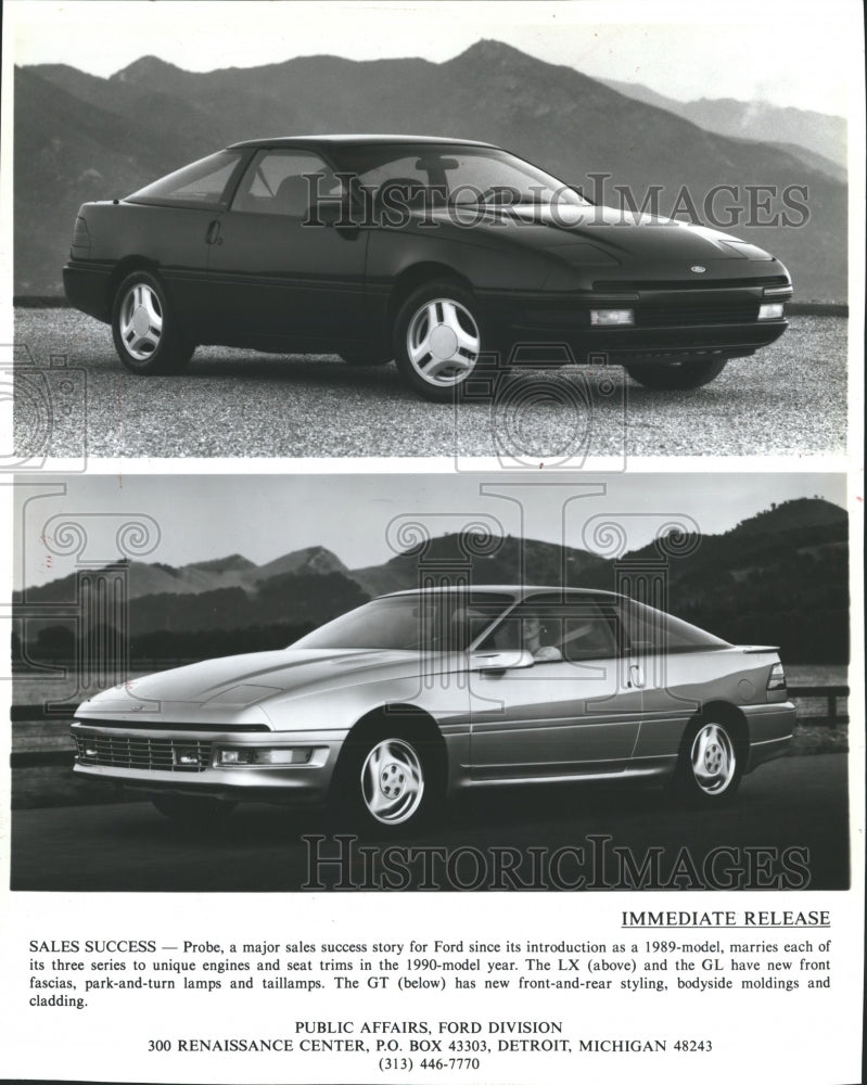 hoja publicitaria doble de ford probe 24 v. pri - Compra venta en hoja publicitaria doble de ford probe 24 v. pri - Compra venta en