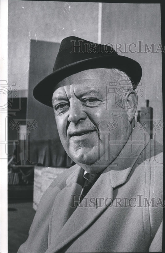 1969 Press Photo T. Parker Lowe-President Northwestern National Insurance Co.-Historic Images