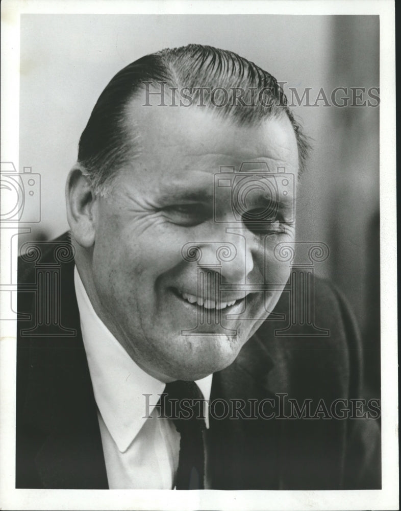 1971 Press Photo Elmer Lower, President of ABC News - Historic Images