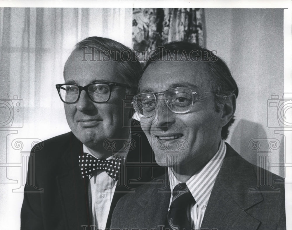 1978 Press Photo Gerald Nordland and Sheldon Lubar of Milwaukee Art Center - Historic Images