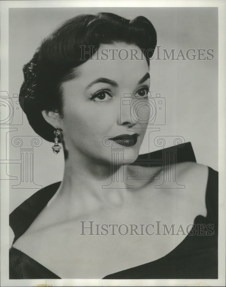 1955 Press Photo Neva Patterson plays Ellis in &quot;Men with a Vengeance&quot; - Historic Images