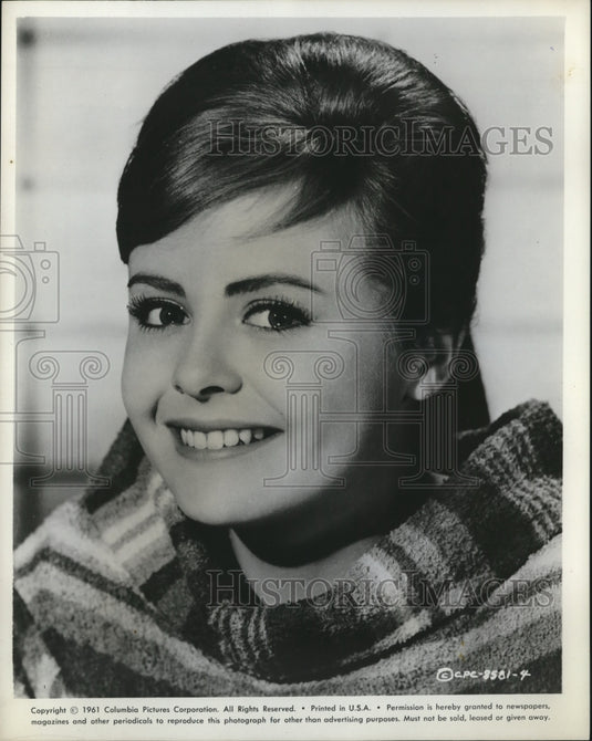 1961 Press Photo Head shot-unidentified - mjb16184 - Historic Images