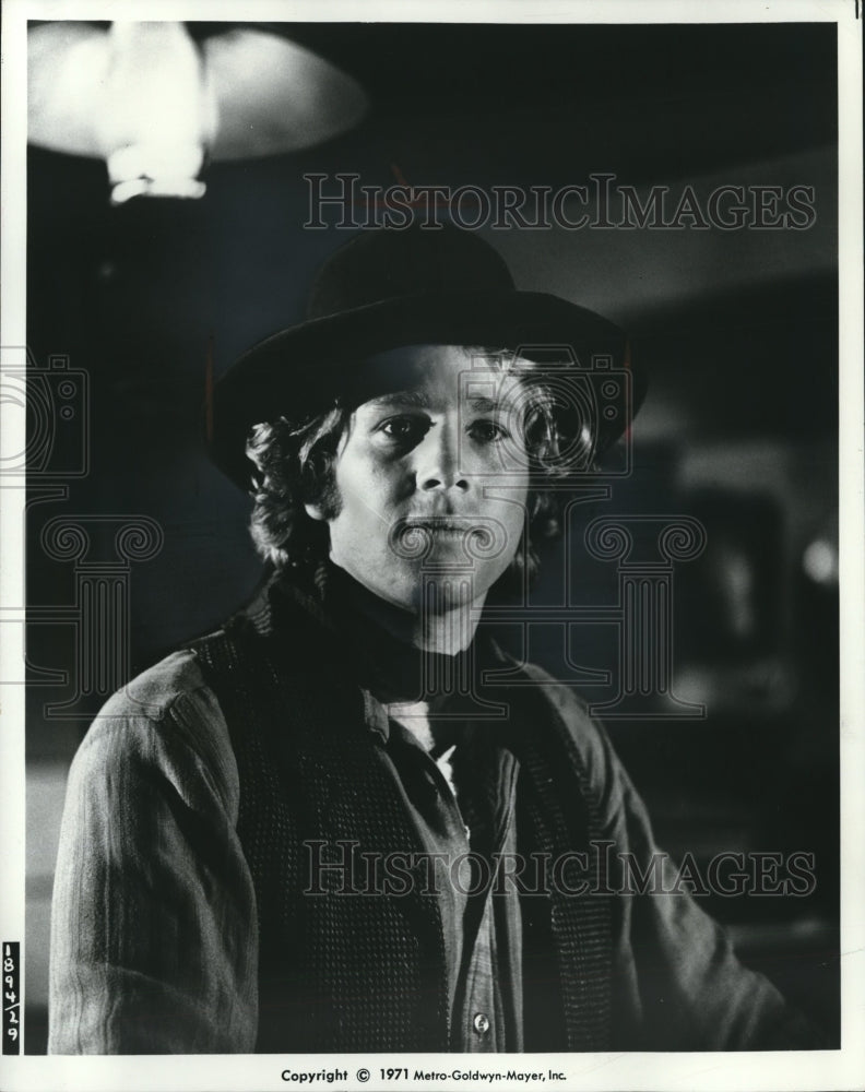 1972 Ryan O'Neal Dressed Wearing Scarf, Vest and Cowboy Hat-Historic Images