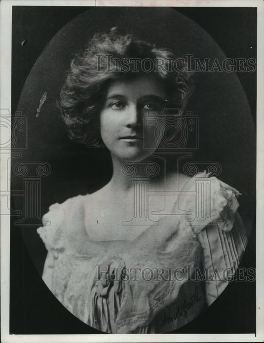 1974 Press Photo Zona Gale, Wisconsin Author - mjb18556 - Historic Images