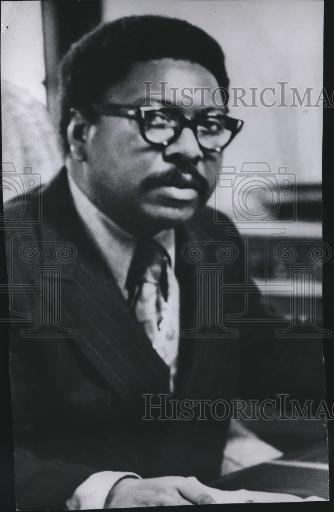 1971 Press Photo Rev. James V. Lyles, named Metropolitan Minister in Milwaukee - Historic Images