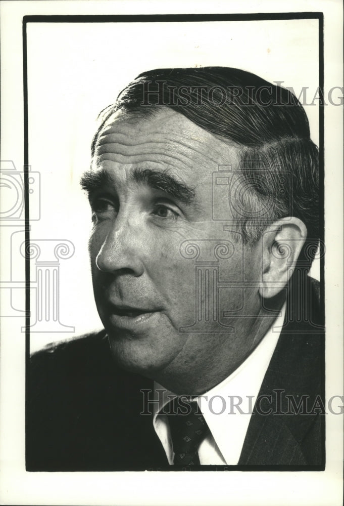 1991 Press Photo Milwaukee District Attorney E. Michael McCann of Wisconsin - Historic Images