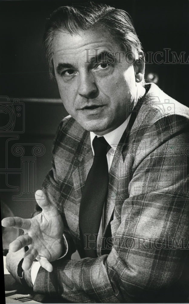 1981 Press Photo Ned Gamsky, financial planner & life insurance writer - Historic Images