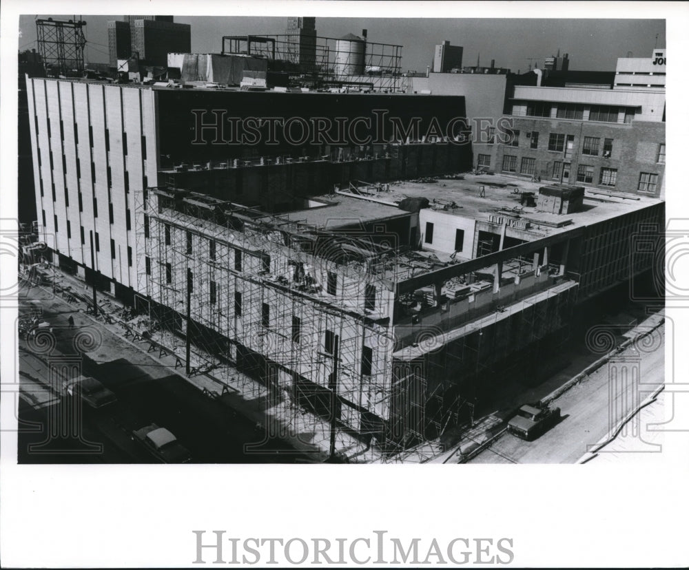 1961 Press Photo Building Construction Milwaukee Journal, Wisconsin - mjb21533-Historic Images