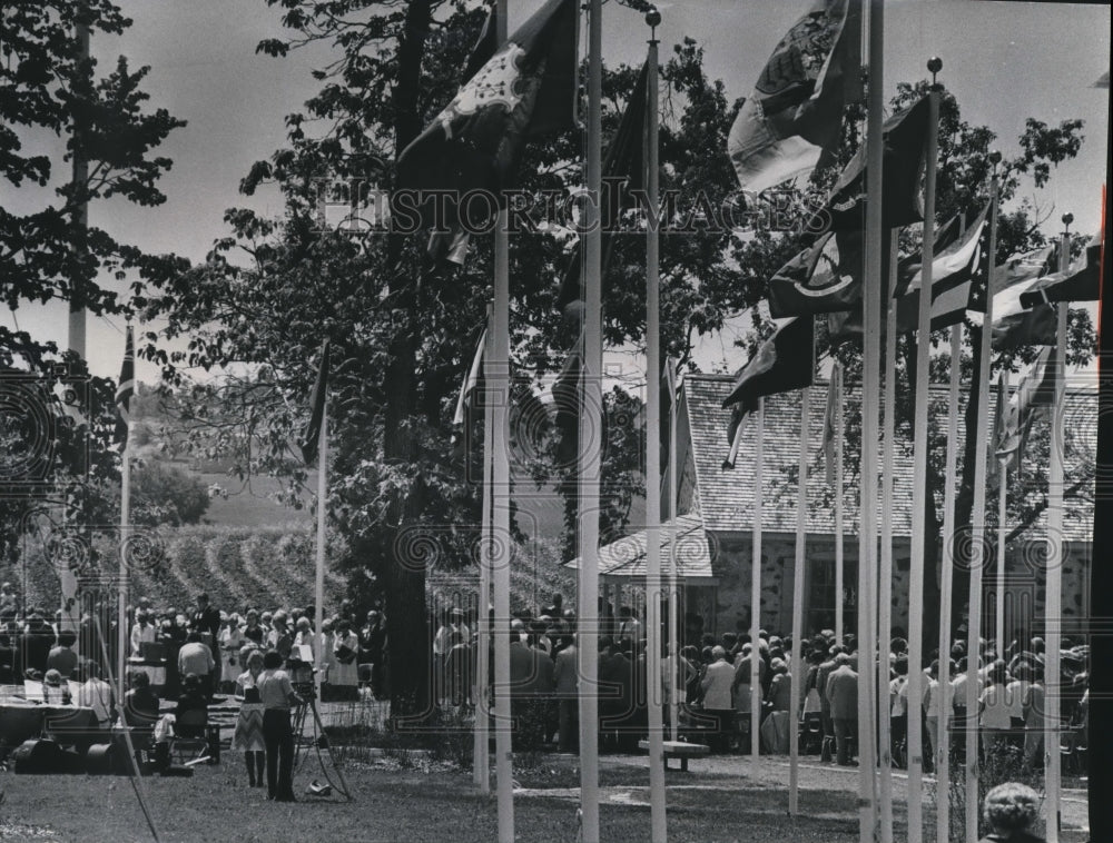 1976 National Bicentennial observance of Flag Day, Wisconsin.-Historic Images