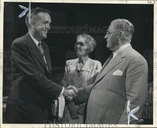1952 Harry Grant, Faye McBeath and Harold Drysdale, Milwaukee - Historic Images