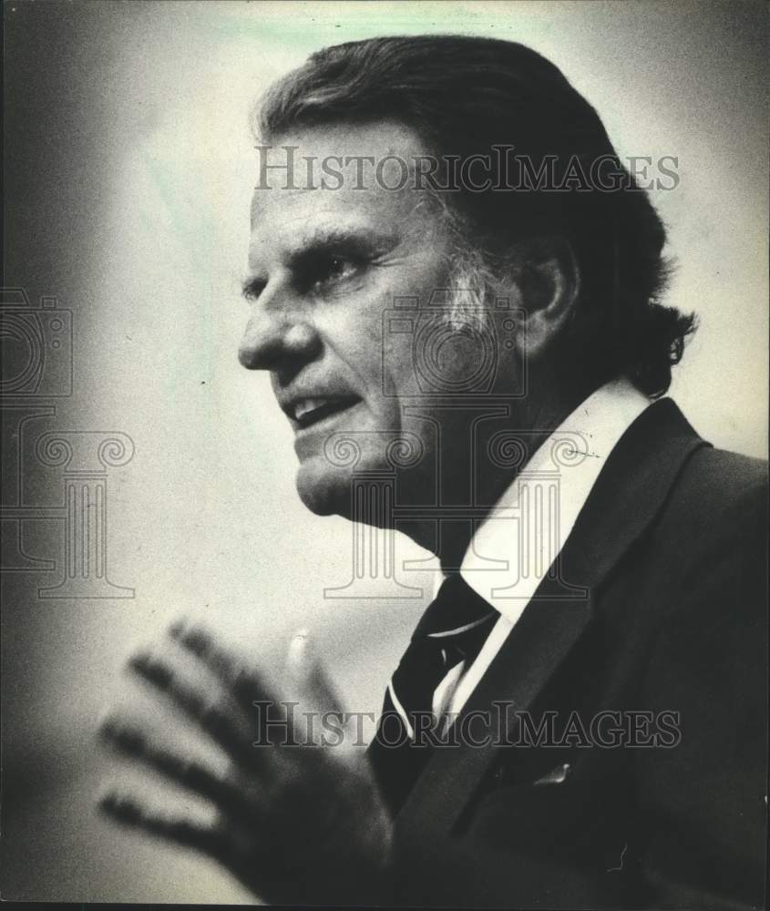 1979 Press Photo Billy Graham, evangelist. - mjb24473 - Historic Images