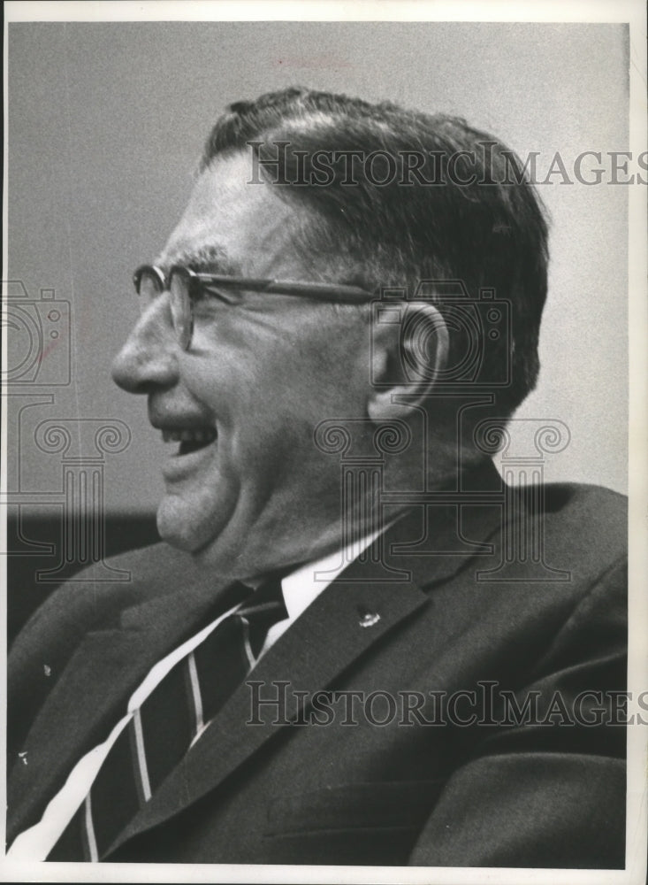 1963 Press Photo Ray T. McCann President of the Milwaukee County Bar Association - Historic Images