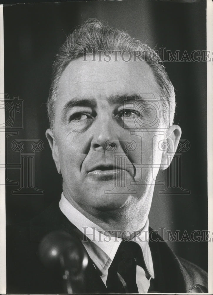 1968 Press Photo Senator Eugene McCarthy, Milwaukee visit - mjb24704 - Historic Images