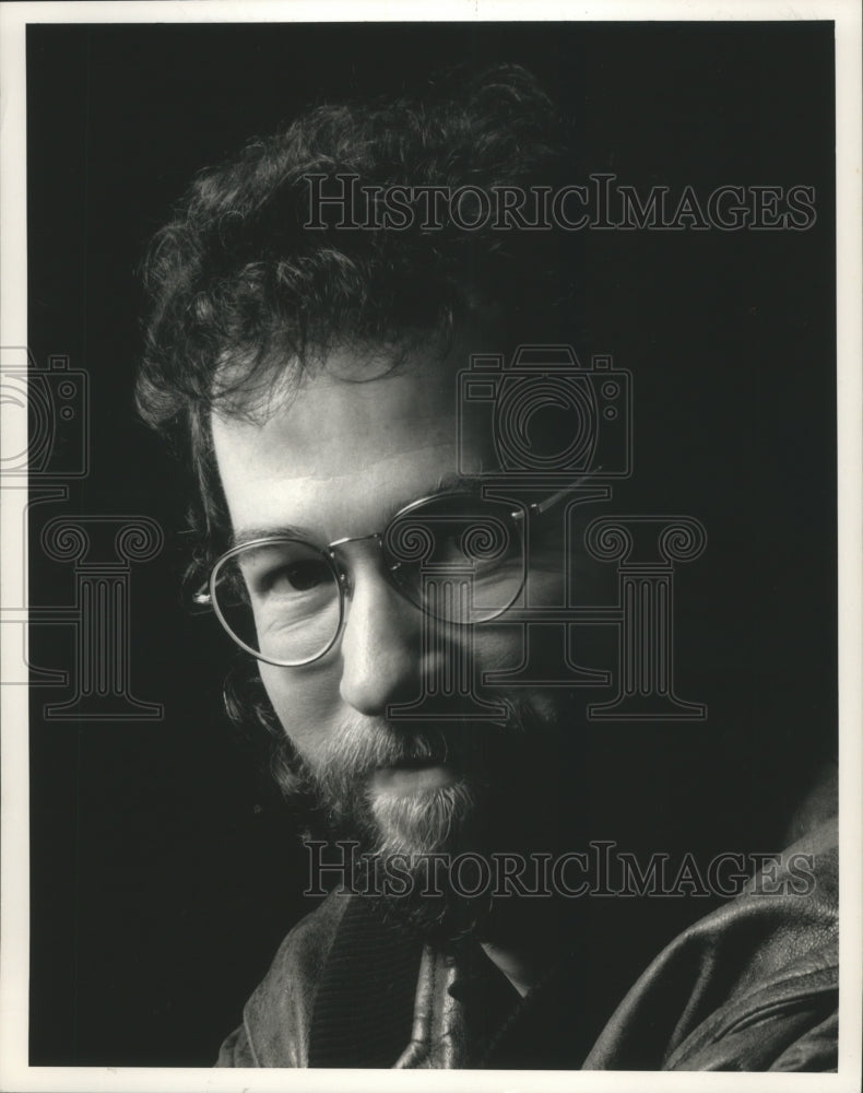 1989 Press Photo Michael McConnel Executive Director of the Lyric Opera - Historic Images