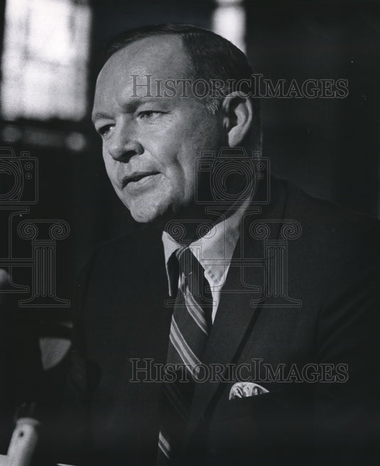 1971 Press Photo Charlie Parsley, UW basketball coach, Milwaukee - mjb25210 - Historic Images
