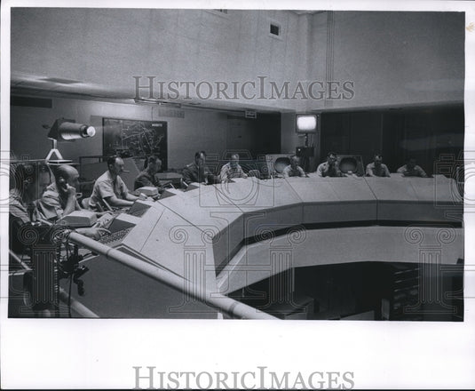 1964 North American Air Defense Command, staffed 24 hours a day.-Historic Images