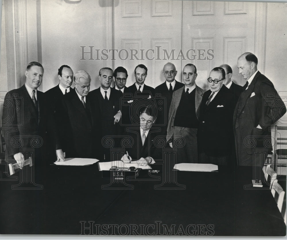 1959 Press Photo Accession of Greece Turkey, North Atlantic Treaty Organization - Historic Images