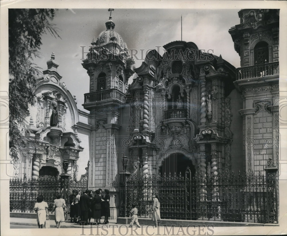 1968 Press Photo The Church of San Marcello in Lima, Peru South America-Historic Images