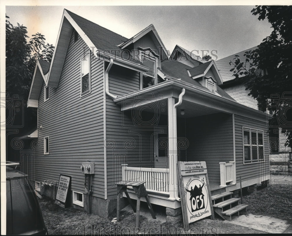1985 House on South Baldwin Street Renovated by Youth Program-Historic Images