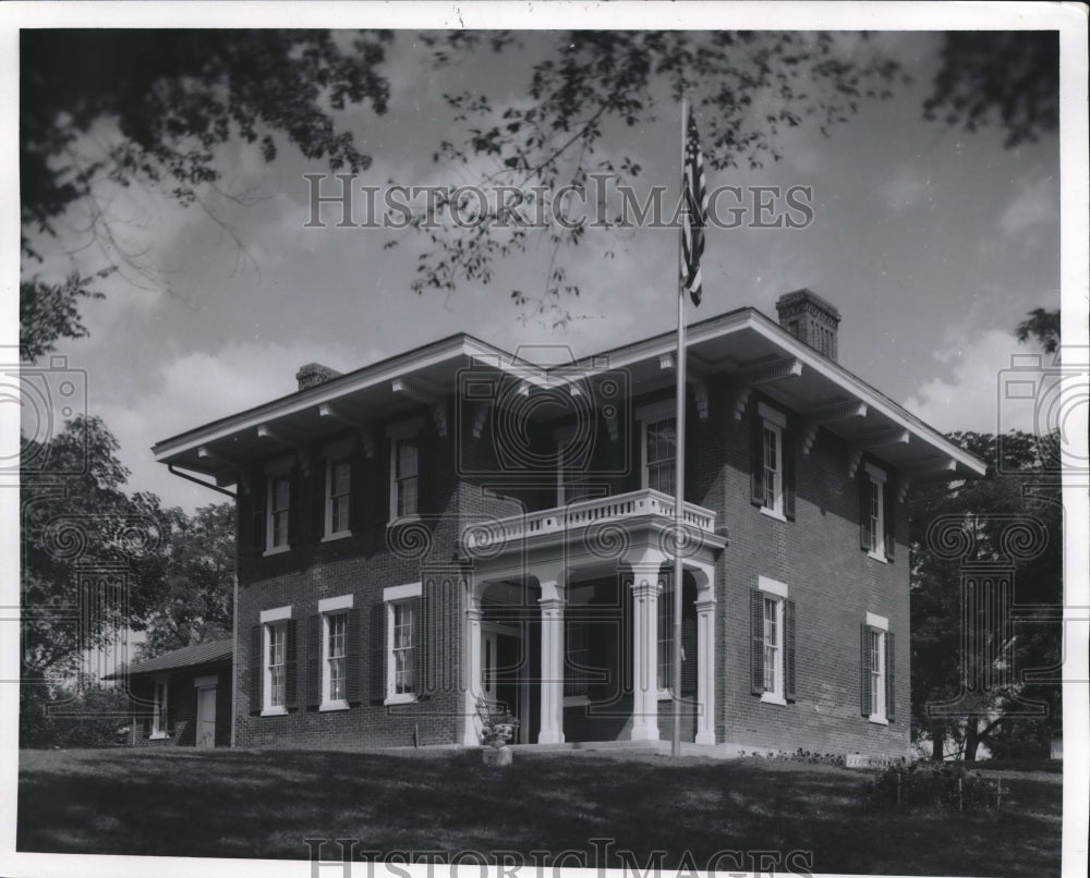 1970 Press Photo Ulysses S. Grant Home in Galena, Illinois - mjb26394 - Historic Images