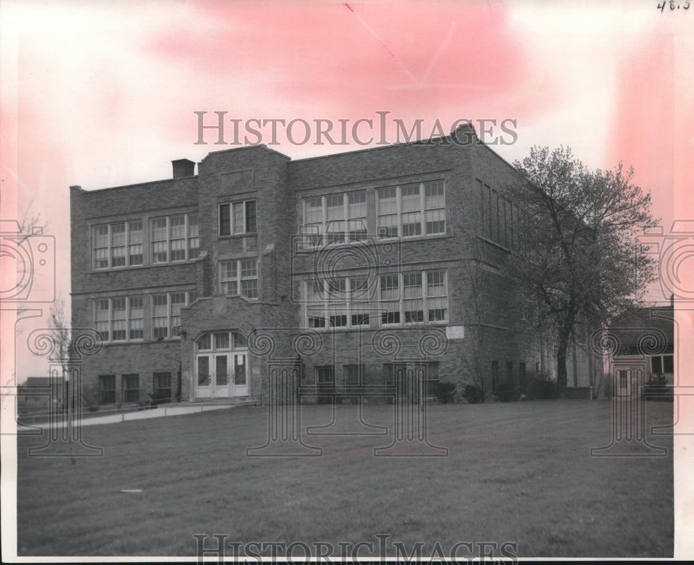 1951 Press Photo New Browning School, Granville, Wisconsin - Historic Images