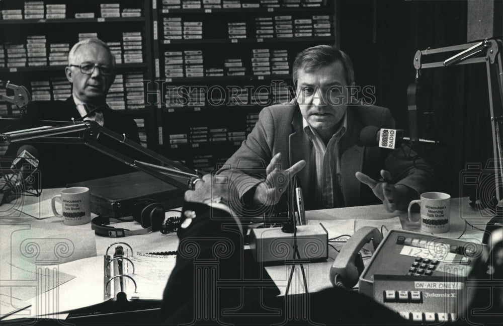 1988 Michael Malmstadt Debates on WISN Radio, Milwaukee, Wisconsin-Historic Images
