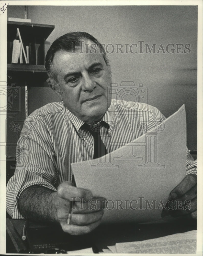 1984 Press Photo New mayoral aide Elliott Maraniss - mjb26766 - Historic Images