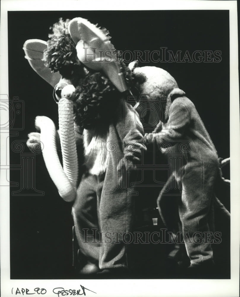 1990 Press Photo Symphony Orchestra&#39;s Kinderkonzert at Performing Arts Center - Historic Images