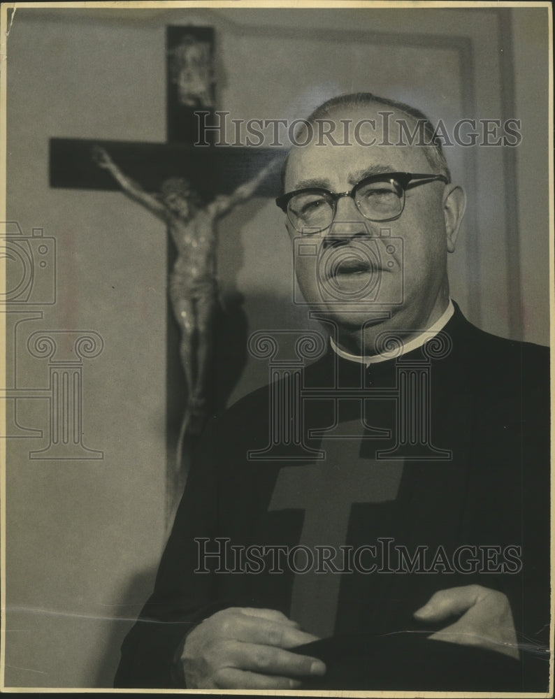 1969 Father Charles Mansfeld, Superior General of Camillian Fathers-Historic Images