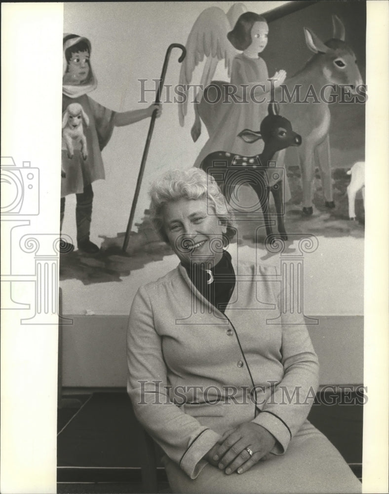 1982 Press Photo Helen Grant, Director of the Happy Times Nursery in Wisconsin - Historic Images
